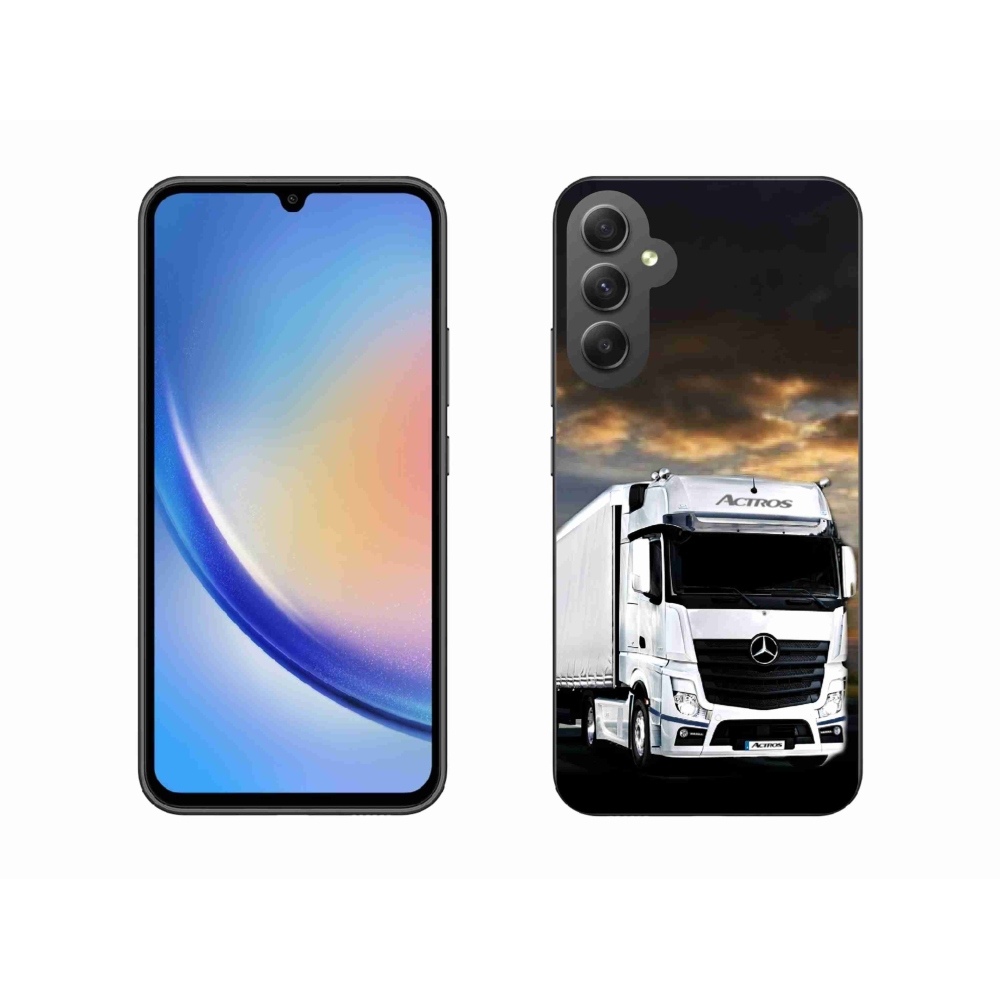 Gelový kryt mmCase na Samsung Galaxy A34 5G - kamion