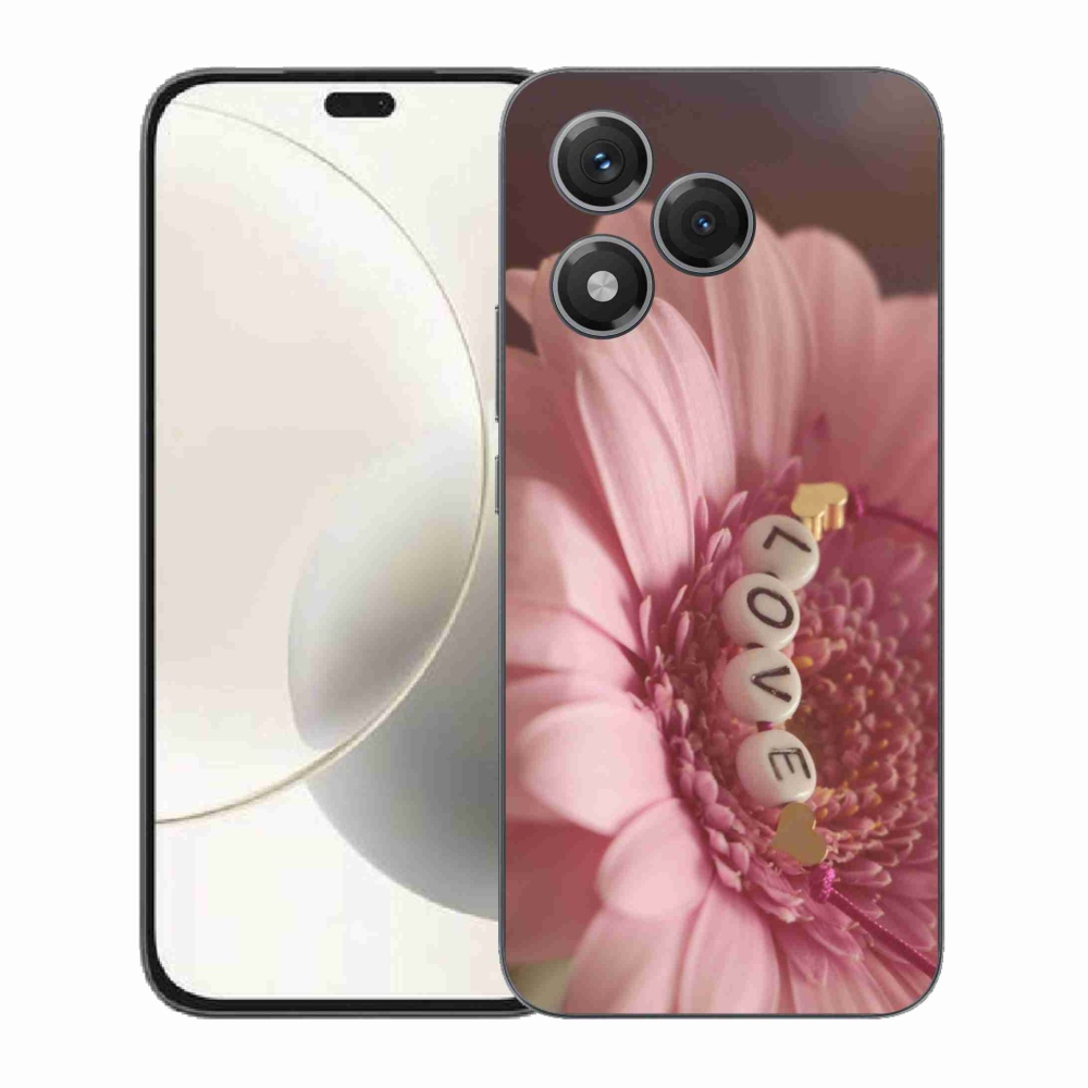 Gelový kryt mmCase na Honor 400 Lite - přívěsek love