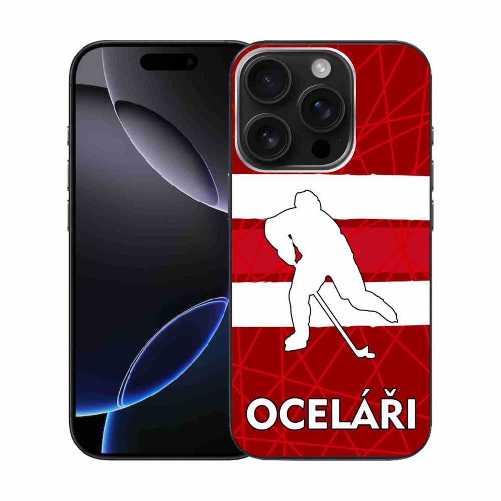 Gelový kryt mmCase na iPhone 16 Pro - Oceláři