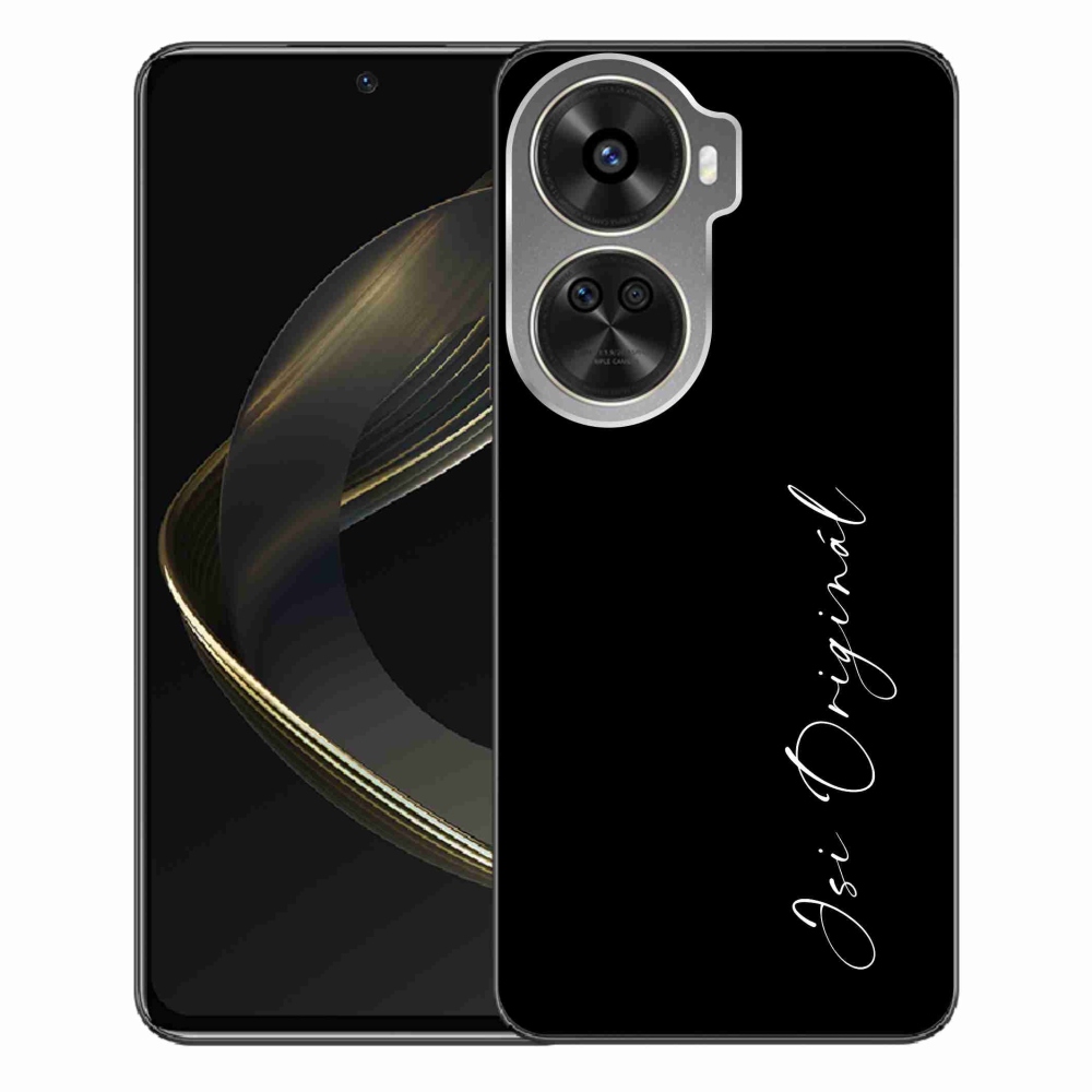 Gelový kryt mmCase na Huawei Nova 12 SE - jsi originál černé pozadí