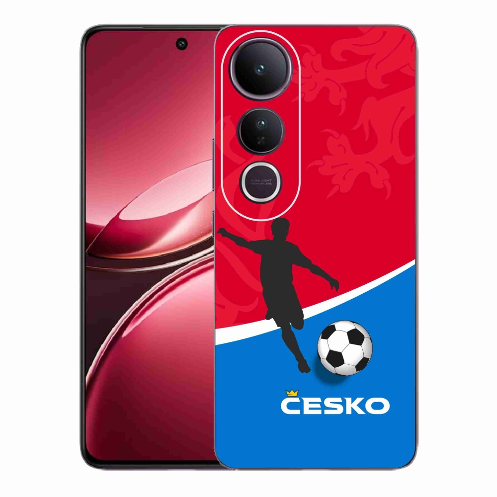 Gelový kryt mmCase na Vivo V50 Lite 4G/5G - fotbal Česko