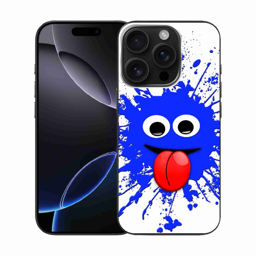 Gelový kryt mmCase na iPhone 16 Pro - strašidlo