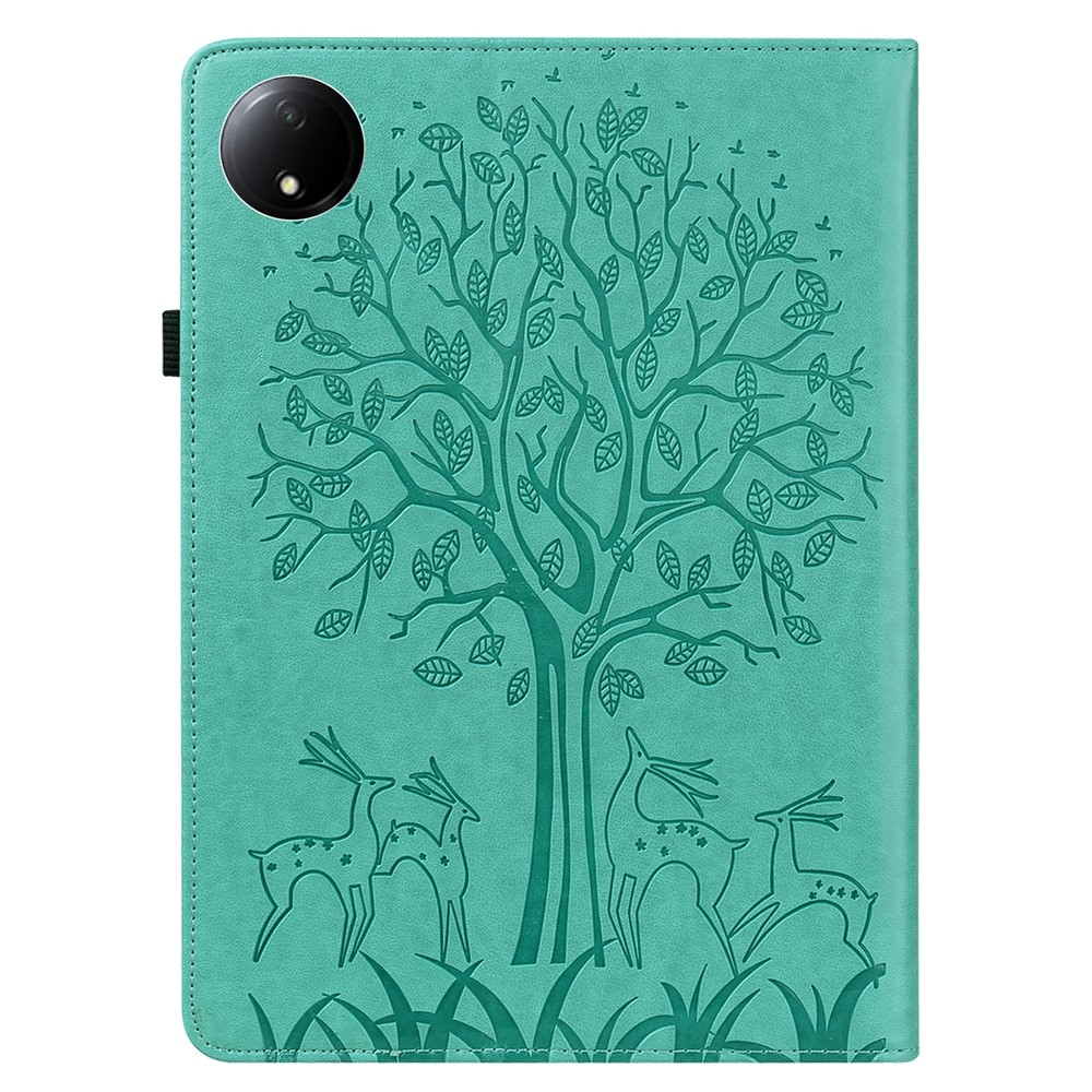 Tree zavírací pouzdro na tablet Xiaomi Redmi Pad SE 8.7 - modrozelené