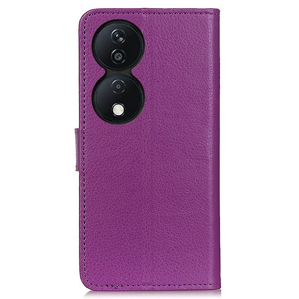 Litchie knížkové pouzdro na Honor X7b/Honor 90 Smart - fialové