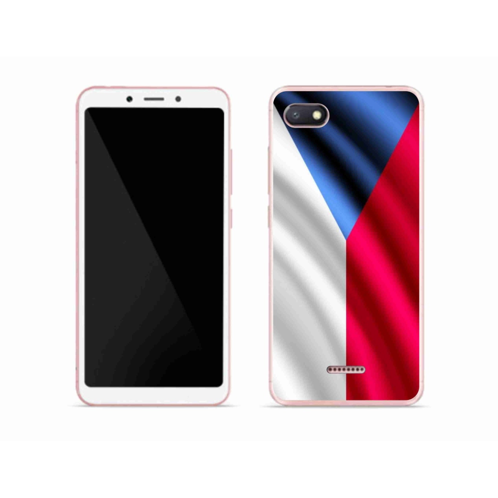 Gelový kryt mmCase na mobil Xiaomi Redmi 6A - česká vlajka