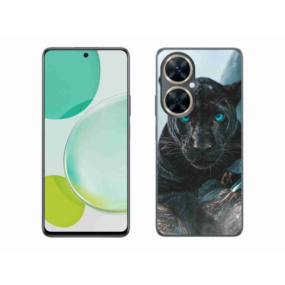 Gelový kryt mmCase na Huawei Nova 11i - černý panter
