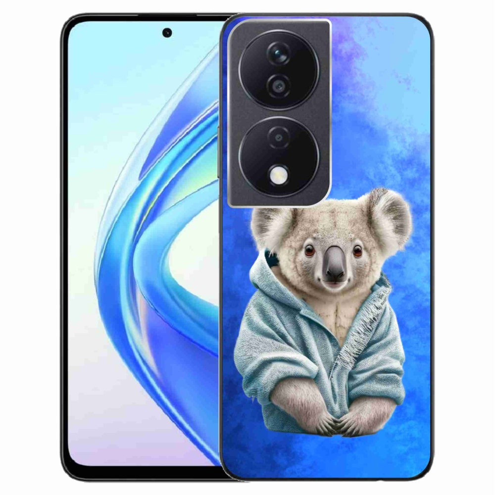 Gelový kryt mmCase na Honor X7b/Honor 90 Smart - koala ve svetru