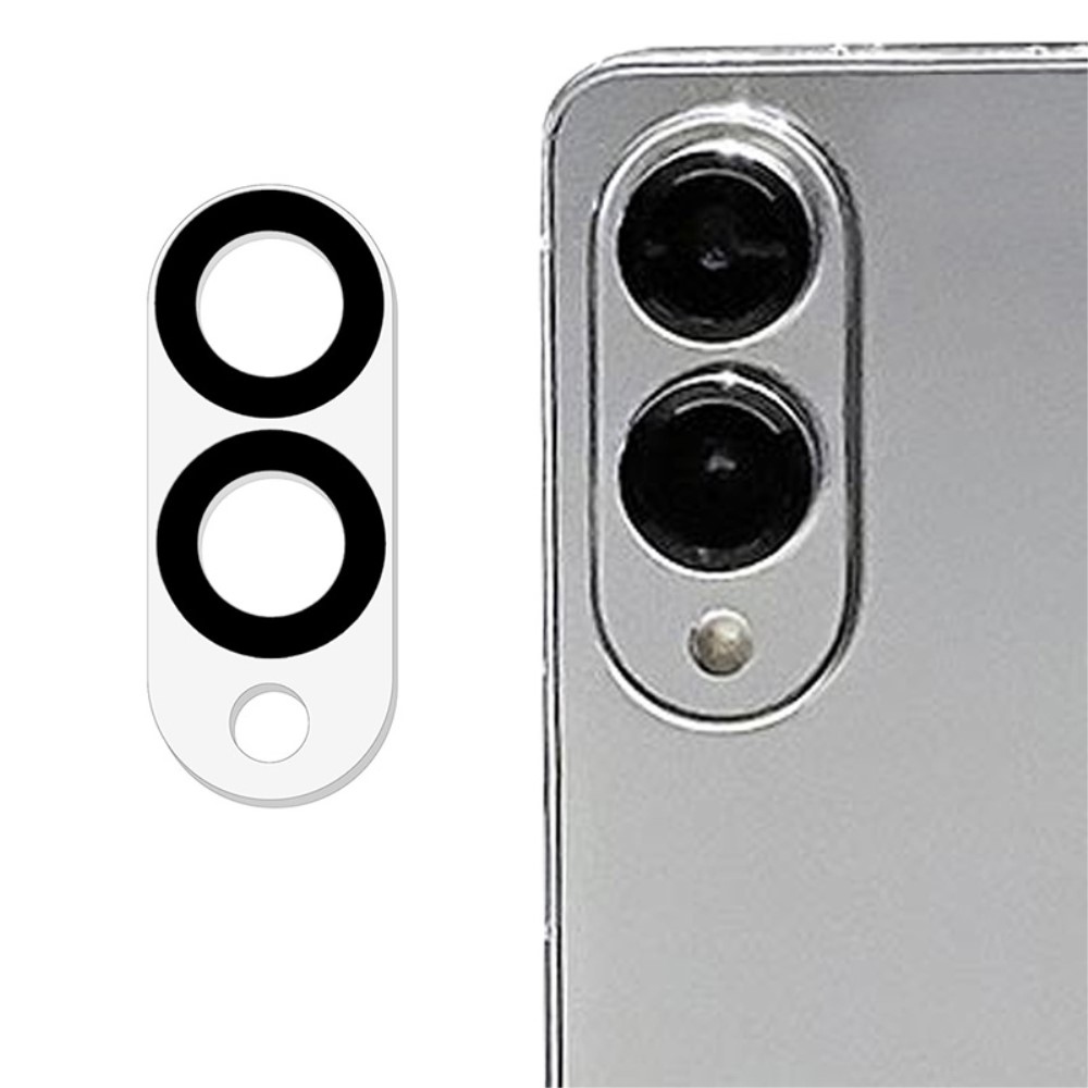 Sklo čočky fotoaparátu na Samsung Galaxy S25 Edge - černé kroužky
