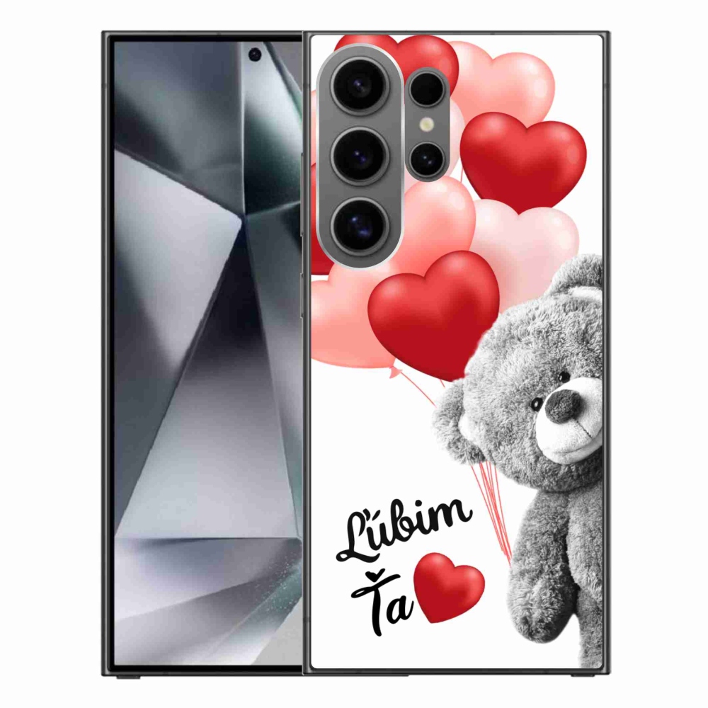 Gelový obal mmCase na Samsung Galaxy S24 Ultra - ľúbim ťa sk