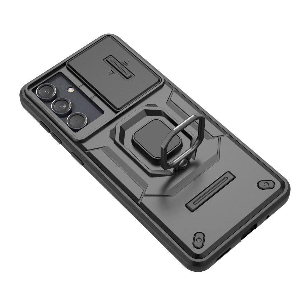 Lens odolný kryt na Samsung Galaxy M55 5G - černý