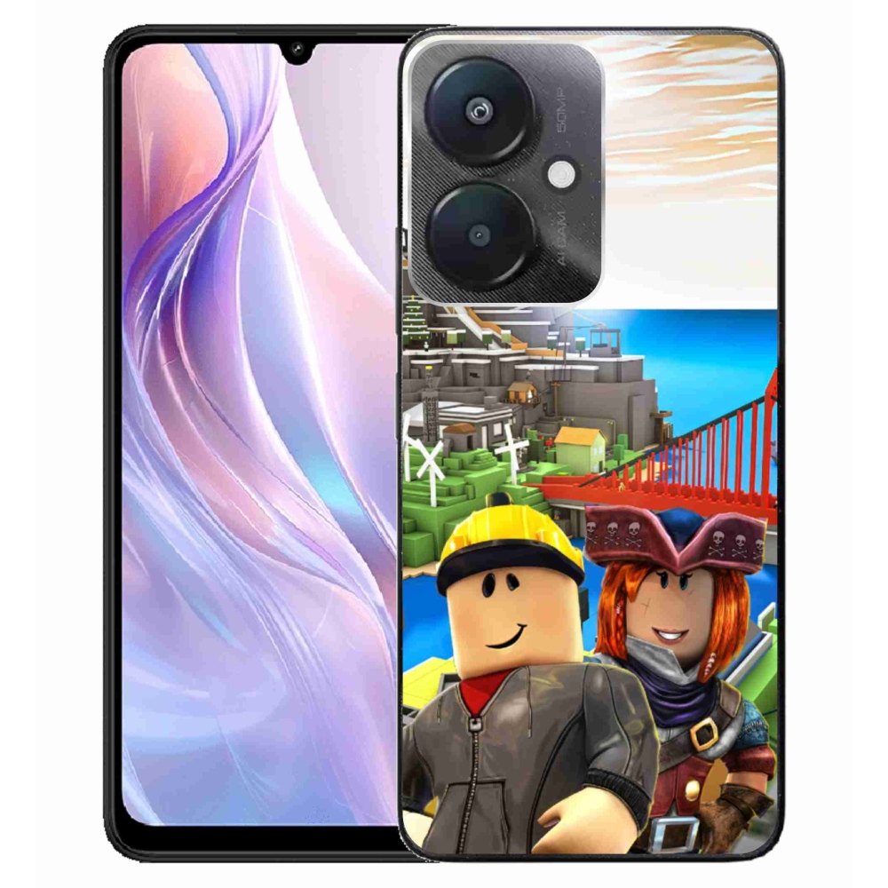 Gelový kryt mmCase na Xiaomi Redmi 13C 5G  - roblox 1