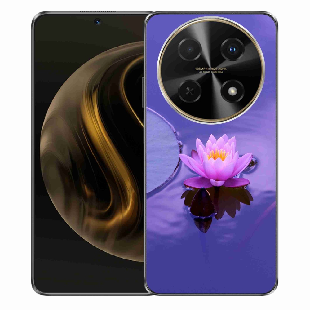 Gelový obal mmCase na Huawei Nova 12i - květ na hladině