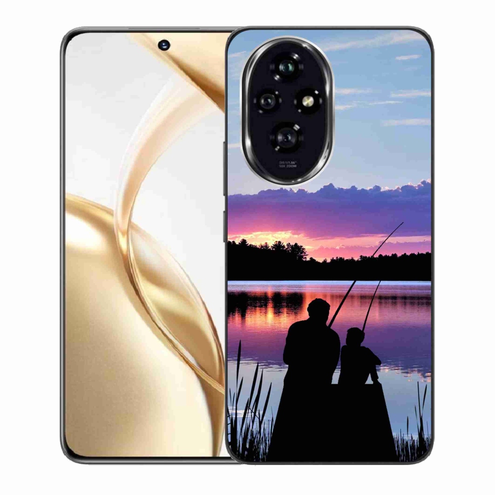 Gelový kryt mmCase na Honor 200 5G - rybaření 2