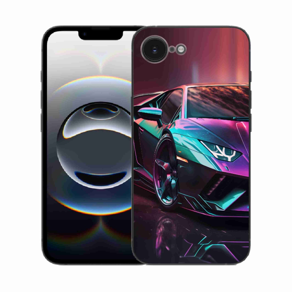 Gelový kryt mmCase na iPhone 16e - auto 8