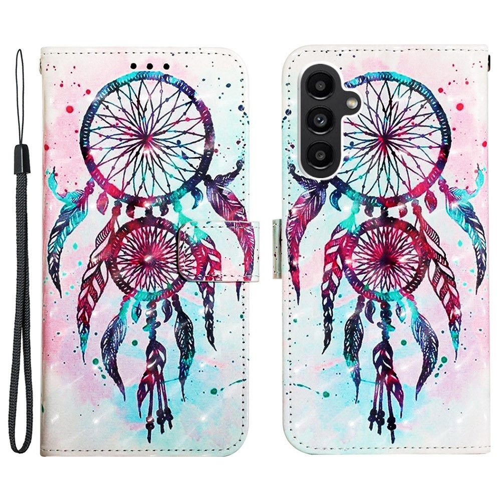 Patte knížkové pouzdro na Samsung Galaxy A24 - barevný lapač snů