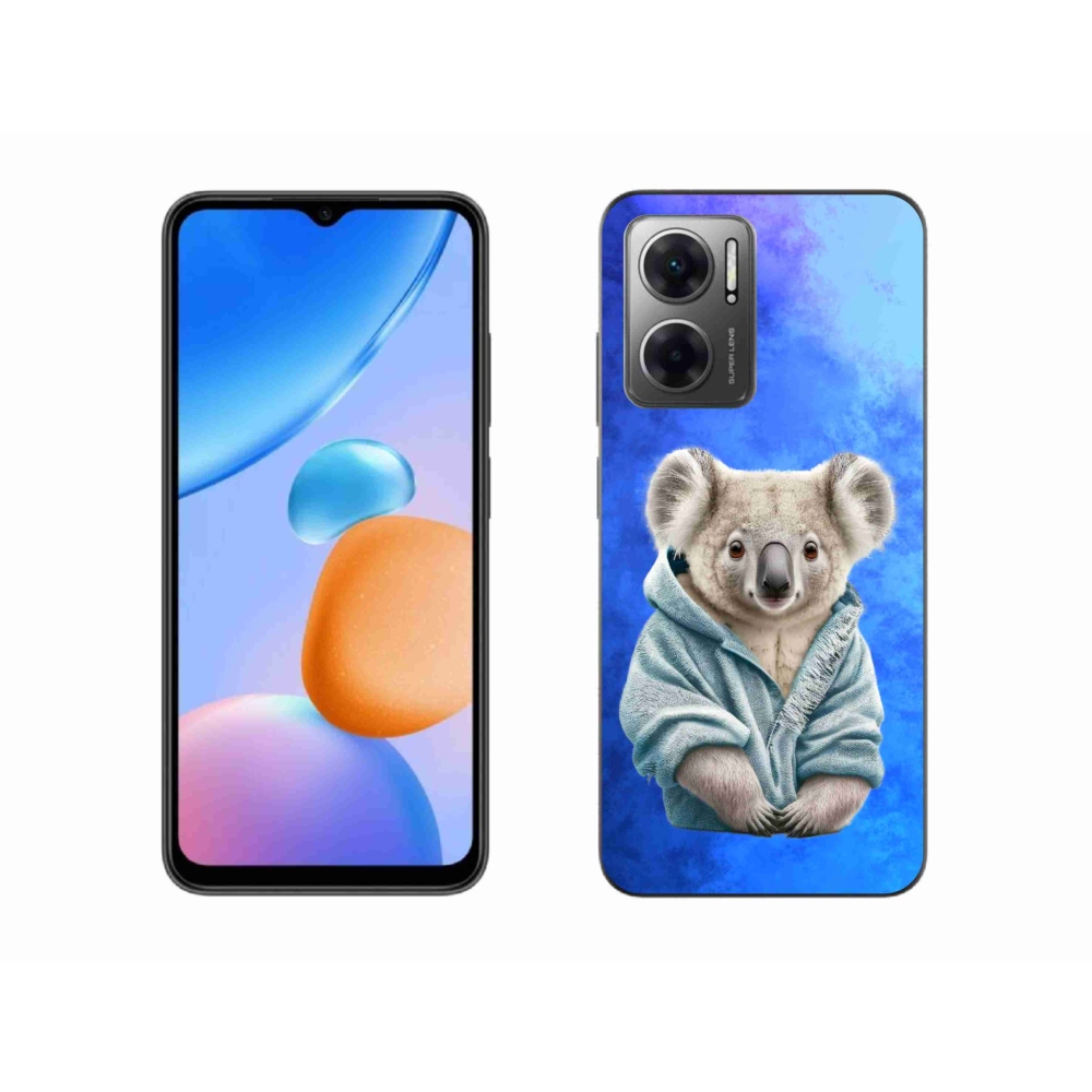 Gelový kryt mmCase na Xiaomi Redmi 10 5G - koala ve svetru