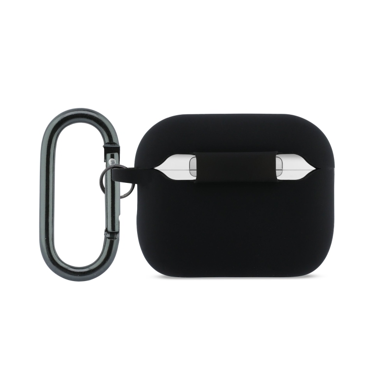 Lacoste Liquid Silicone Croc Logo Pouzdro pro AirPods Pro 3 Black 