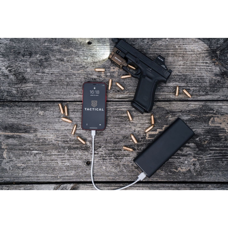 Tactical Smooth Thread Cable USB-C/USB-C 2m Black