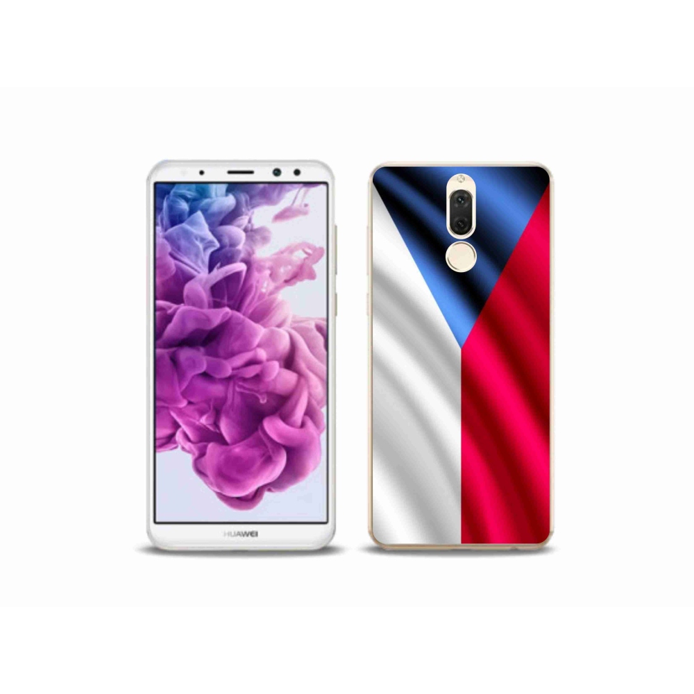 Gelový kryt mmCase na mobil Huawei Mate 10 Lite - česká vlajka