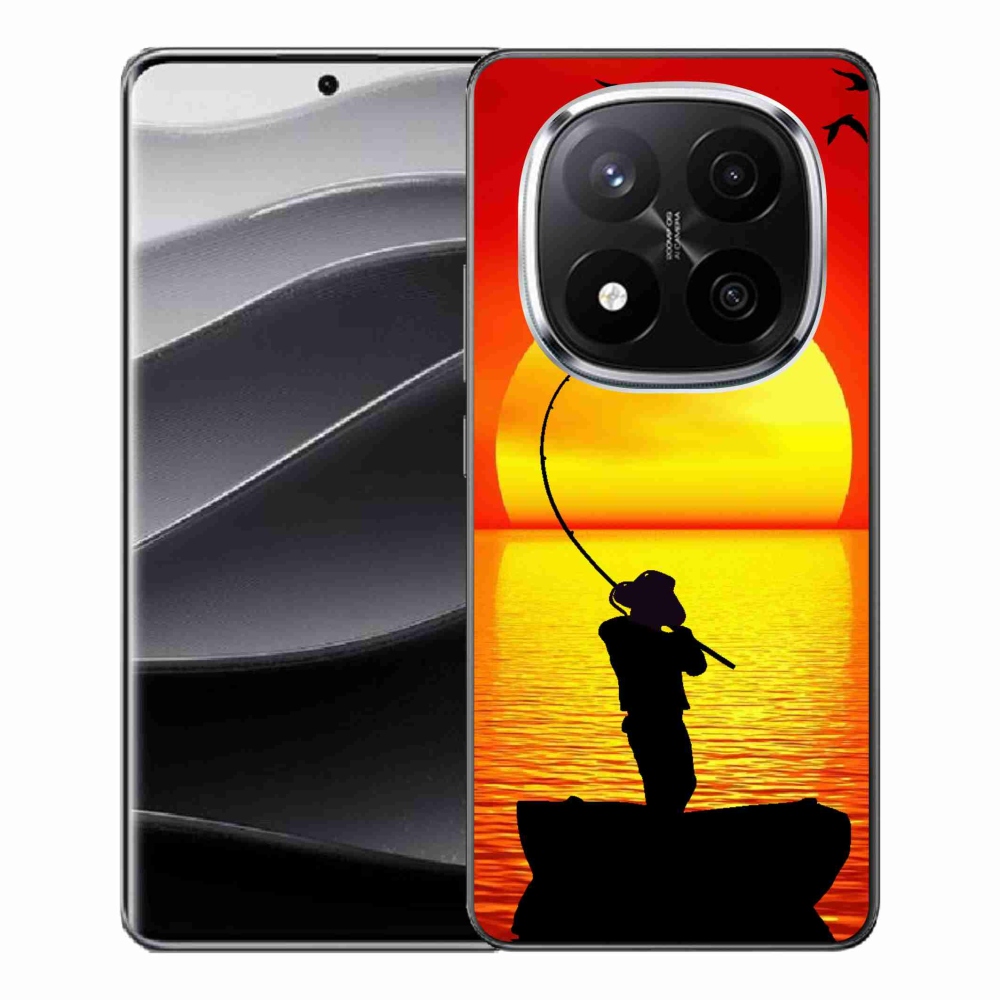 Gelový kryt mmCase na Xiaomi Redmi Note 14 Pro+ 5G - rybaření