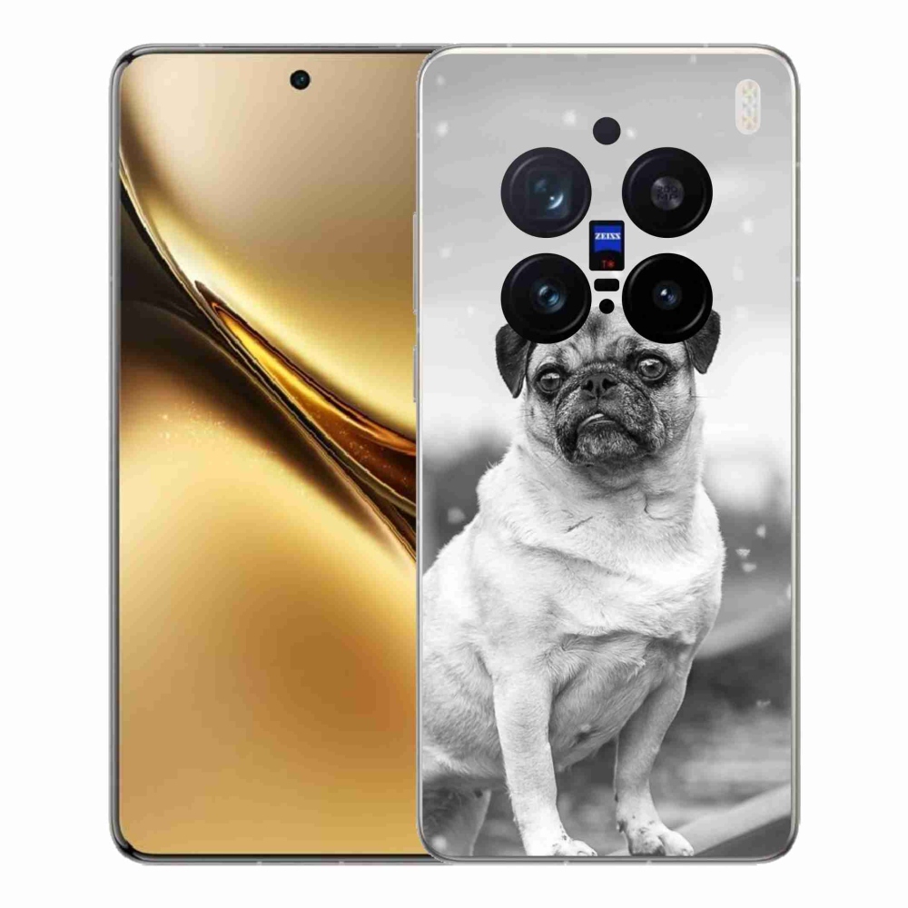Gelový kryt mmCase na Vivo X200 Pro 5G - mops