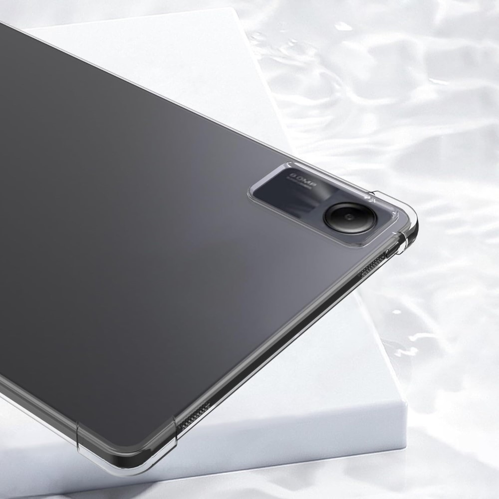 Průhledný gelový obal s vyztuženými rohy na Xiaomi Redmi Pad SE - průhledný