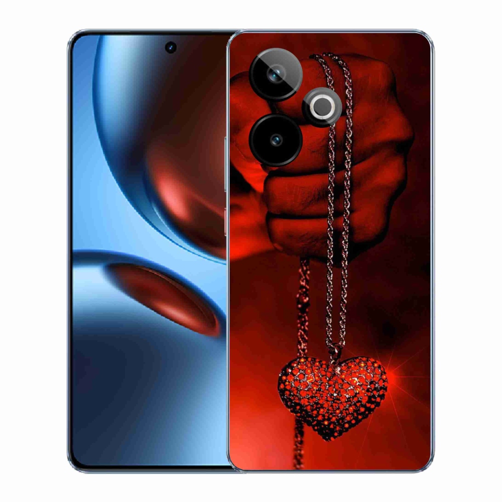 Gelový kryt mmCase na Realme GT 7 5G/GT 7T 5G - náhrdelník