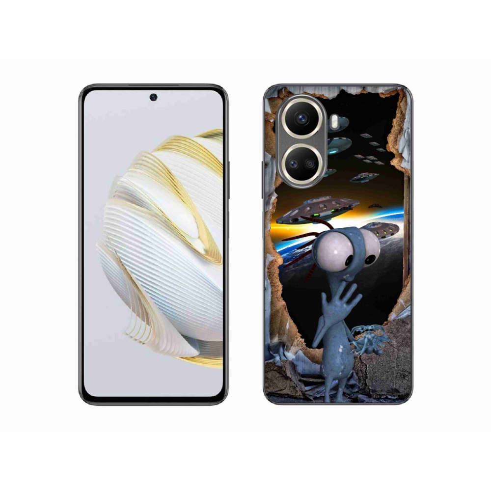Gelový kryt mmCase na Huawei Nova 10 SE - mimozemšťan