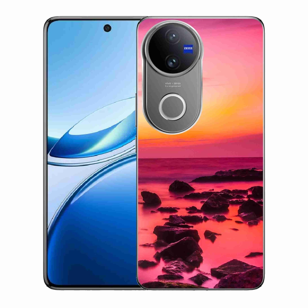 Gelový kryt mmCase na Vivo V50 5G - moře a záře