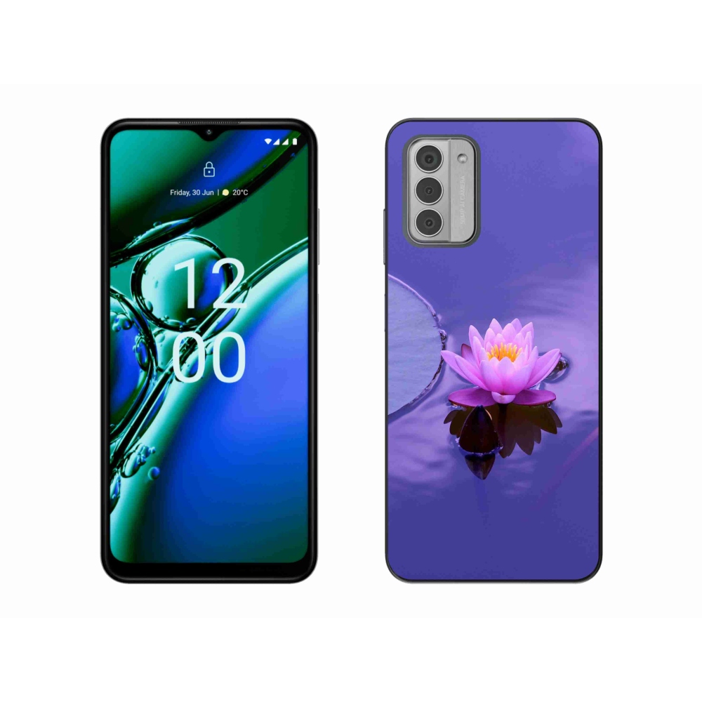 Gelový obal mmCase na Nokia G42 - květ na hladině