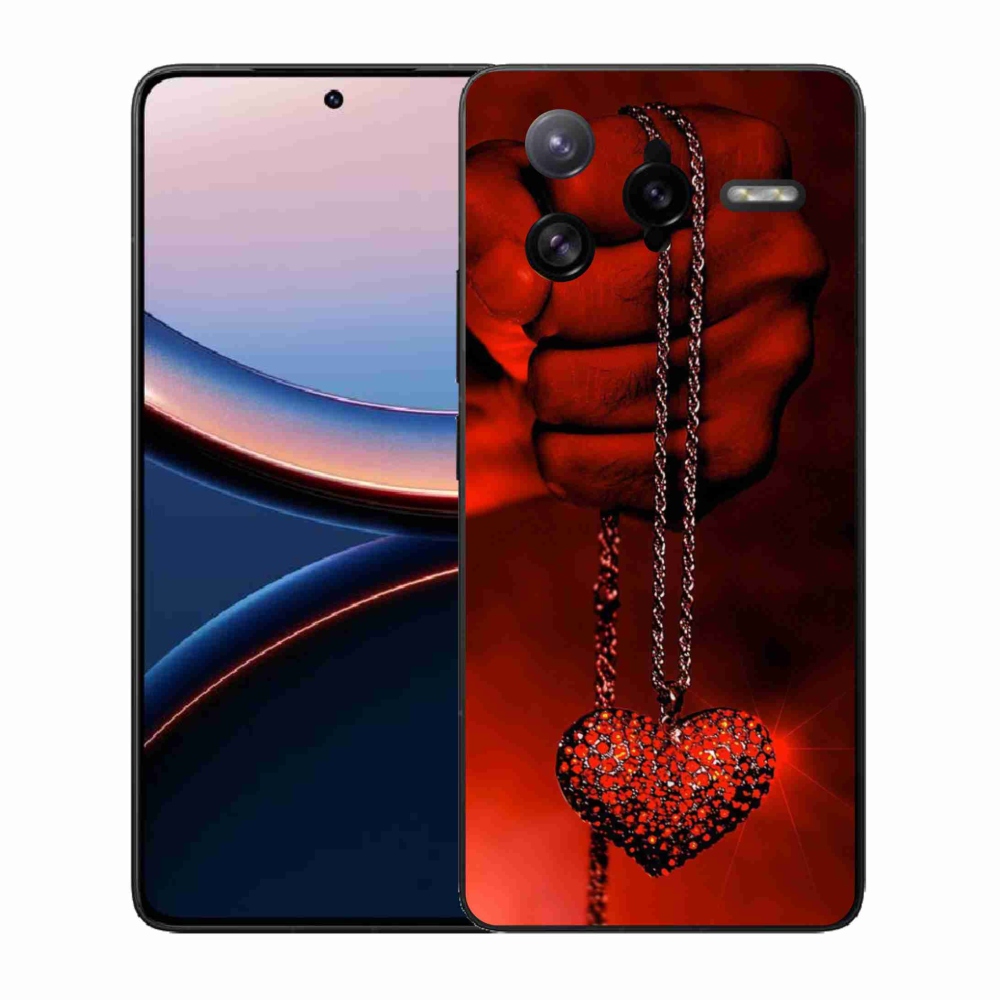 Gelový kryt mmCase na Xiaomi Poco F7 Ultra - náhrdelník