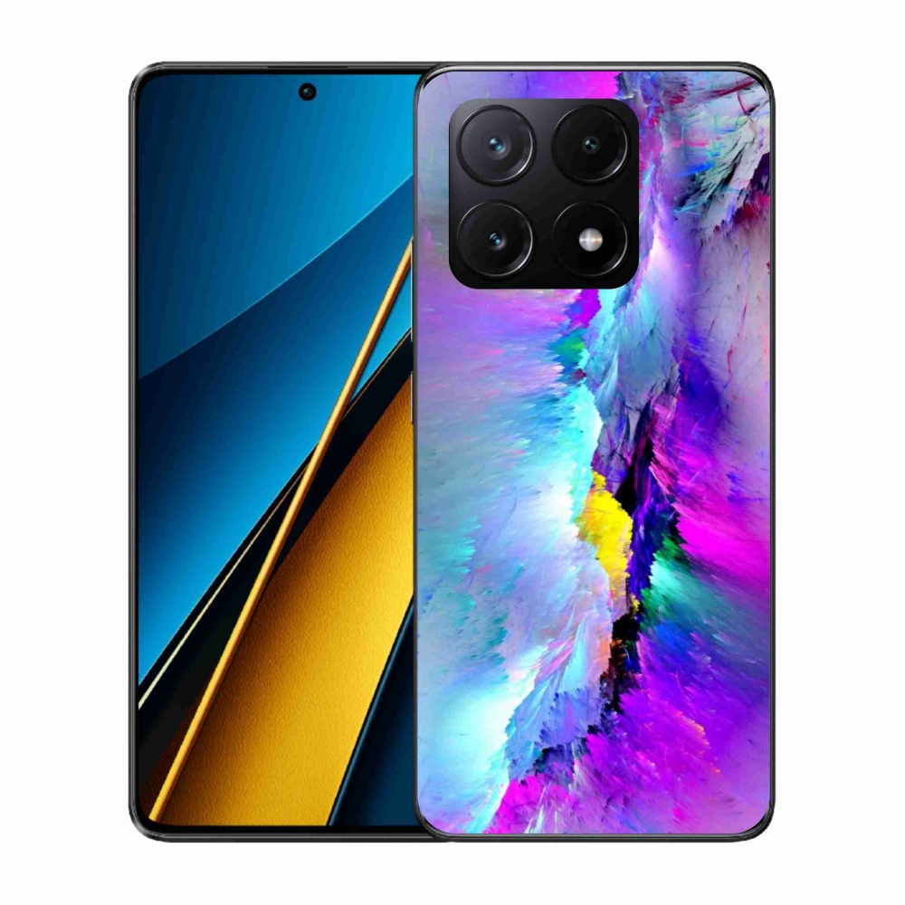 Gelový kryt mmCase na Xiaomi Poco X6 Pro 5G - abstrakt
