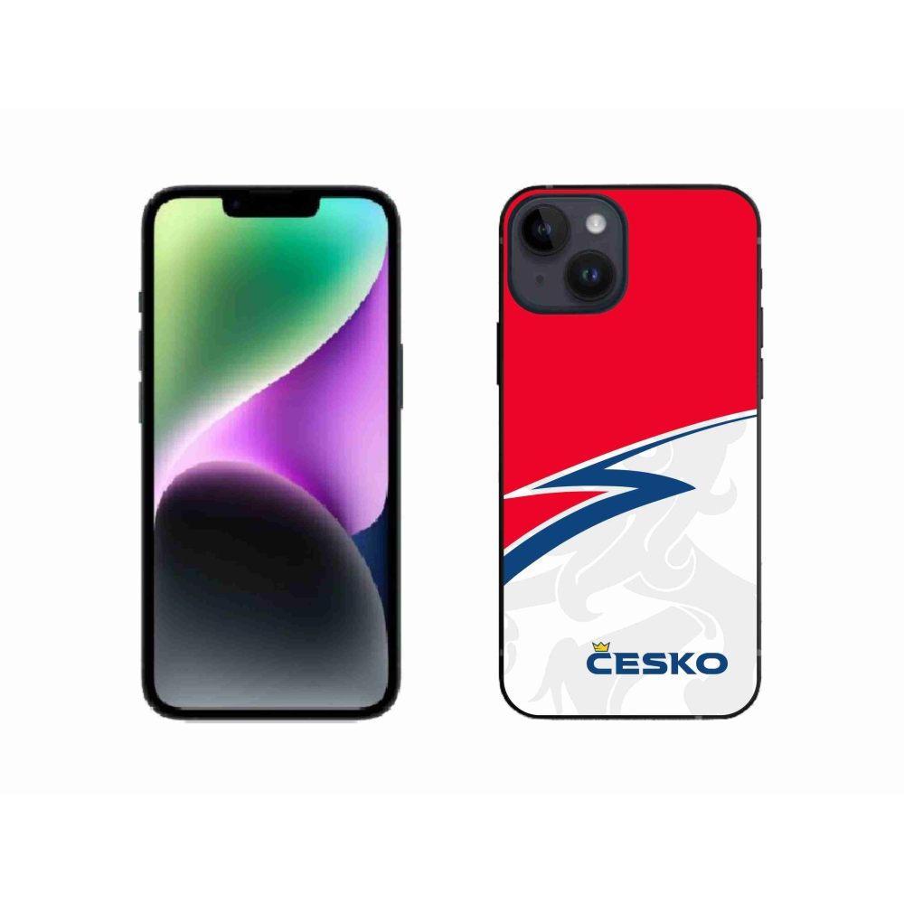Gelový kryt mmCase na iPhone 14 - Česko