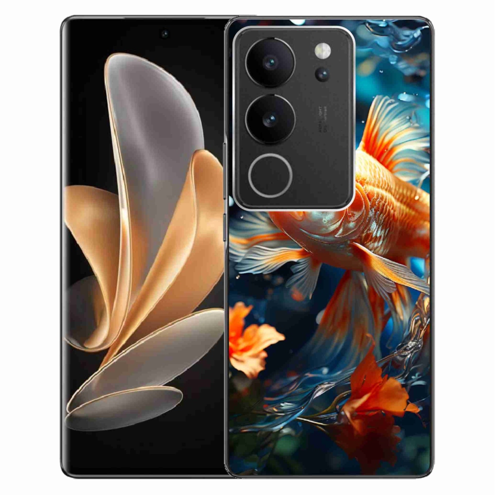 Gelový kryt mmCase na Vivo V29 5G - rybka