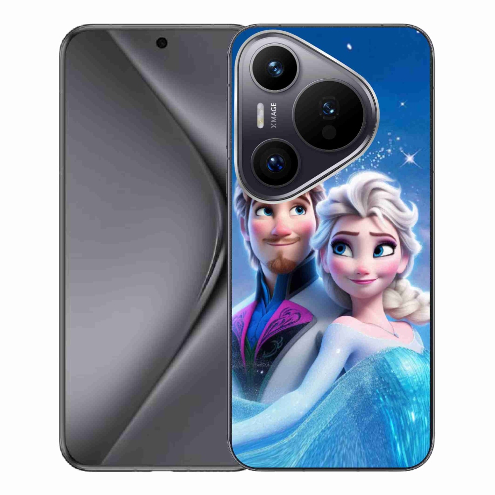 Gelový kryt mmCase na Huawei Pura 70 Pro - ledové království 1