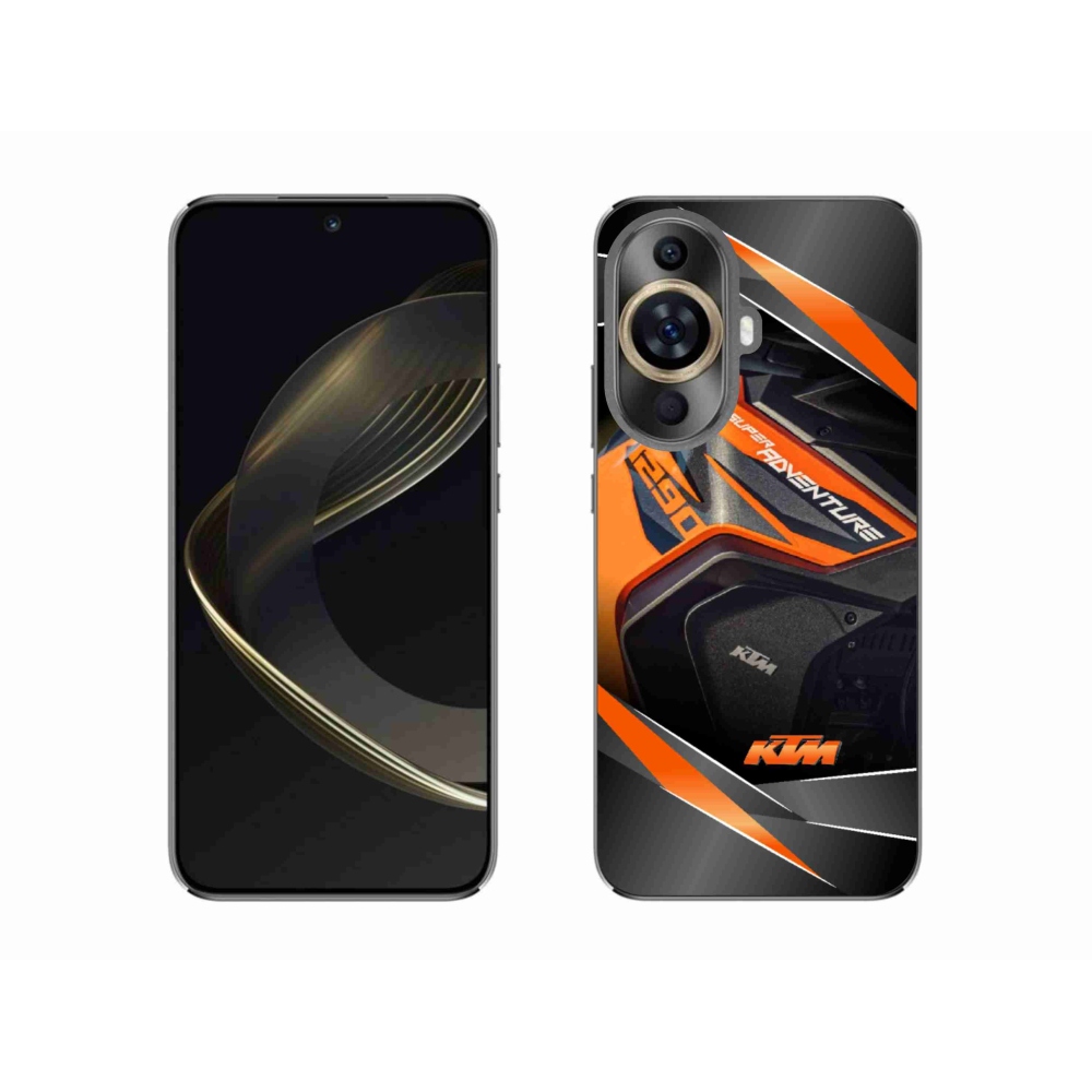 Gelový kryt mmCase na Huawei Nova 11 - motorka ktm