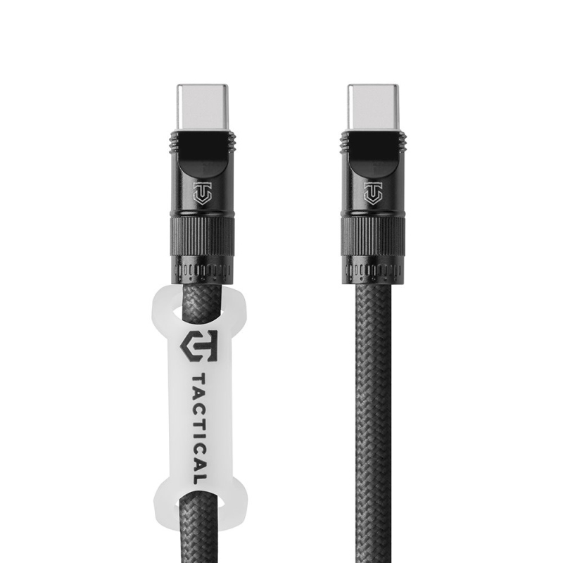 Tactical Wire Snake USB-C 1,2m Black