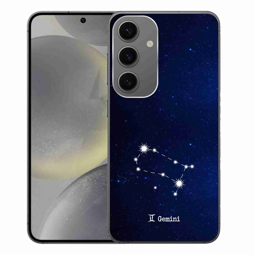 Gelový kryt mmCase na Samsung Galaxy S24+ - souhvězdí Blíženců