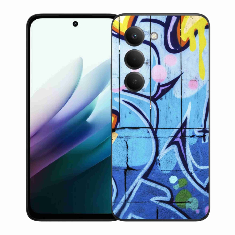 Gelový kryt mmCase na Xiaomi Redmi 15 4G/5G (171mm) - graffiti