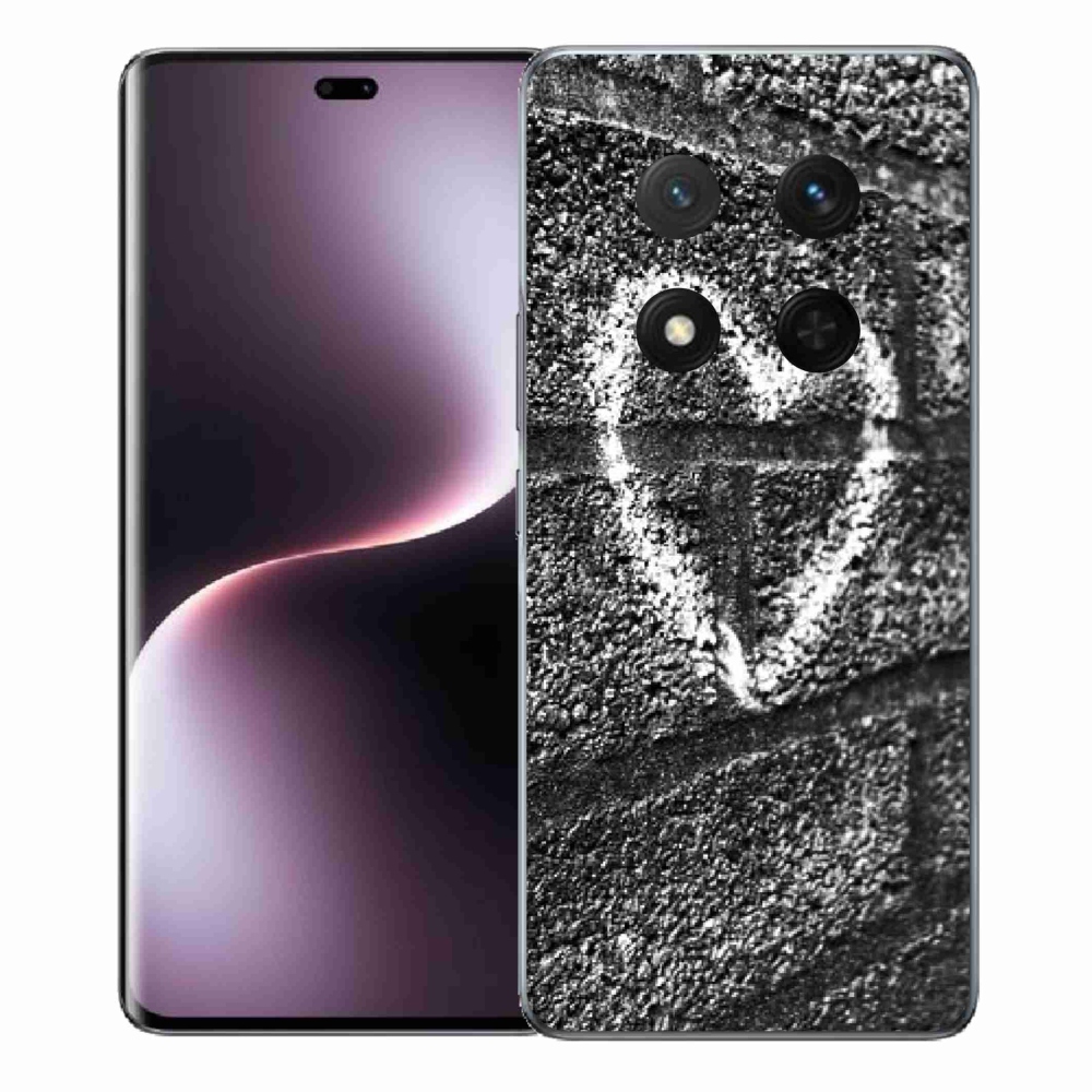 Gelový kryt mmCase na Honor Magic 7 Lite 5G - srdce na zdi