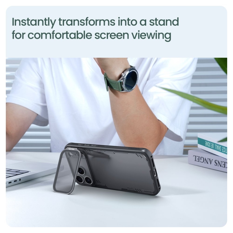 Nillkin Iceblade Prop Kryt pro Apple iPhone 17 Pro Max Dark Night Black