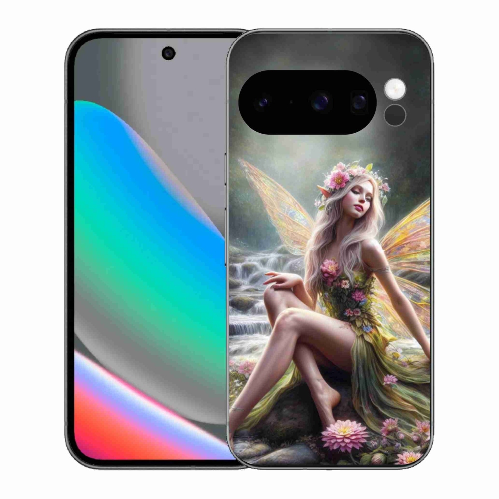 Gelový kryt mmCase na Google Pixel 10 Pro - motýlí žena 1