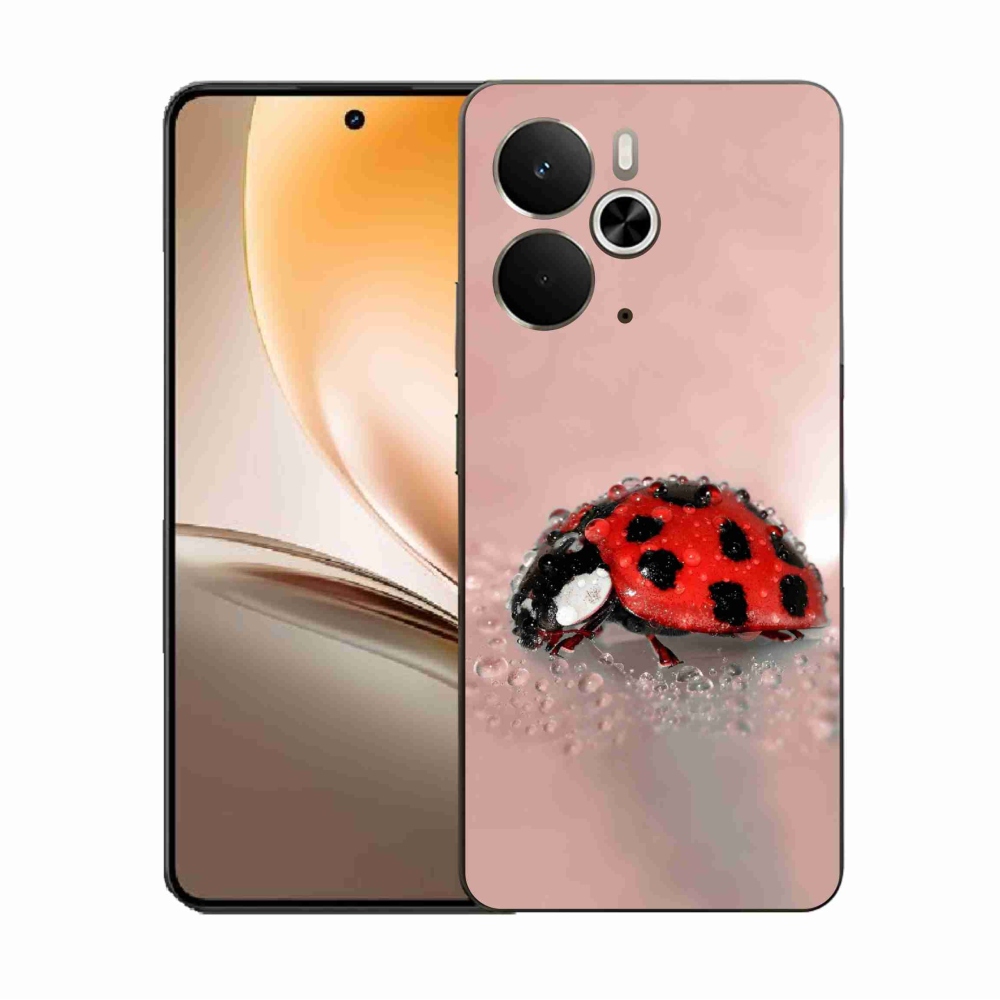 Gelový kryt mmCase na Realme 14 5G - beruška