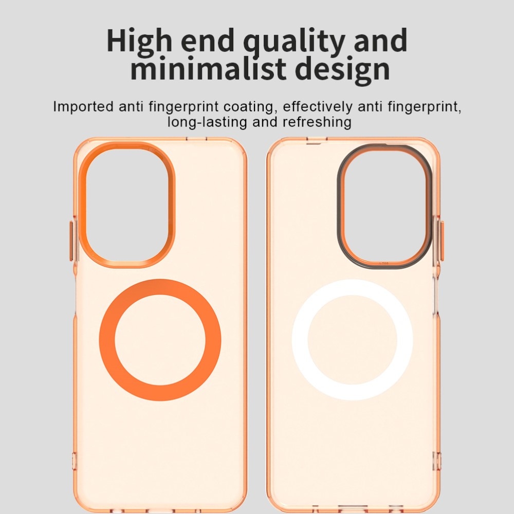 Candy gelový obal s MagSafe na Xiaomi Redmi A5 (171.7x77.8x8.3mm) - oranžový