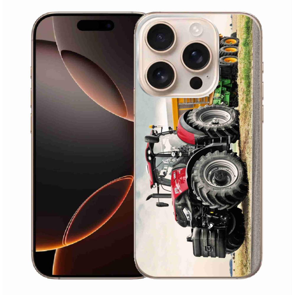 Gelový kryt mmCase na iPhone 16 Pro Max - traktor 3