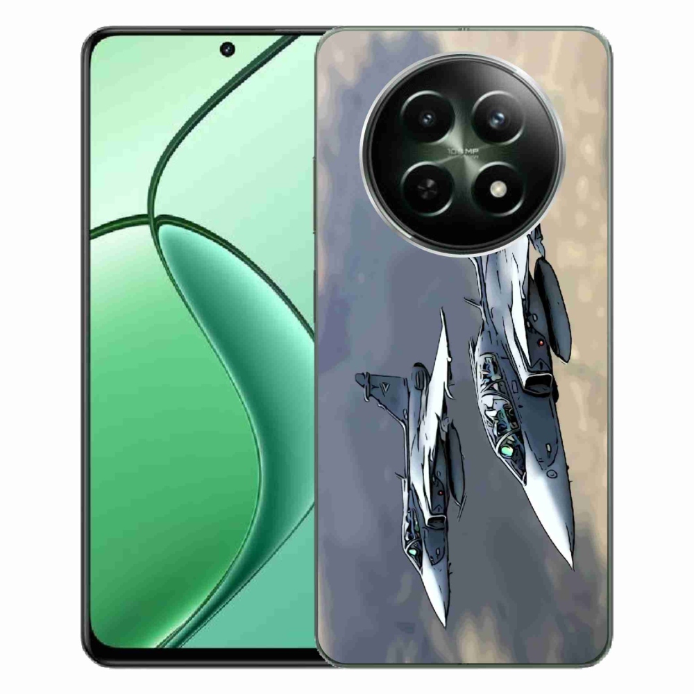 Gelový kryt mmCase na Realme 12 5G/12x 5G - stíhačky