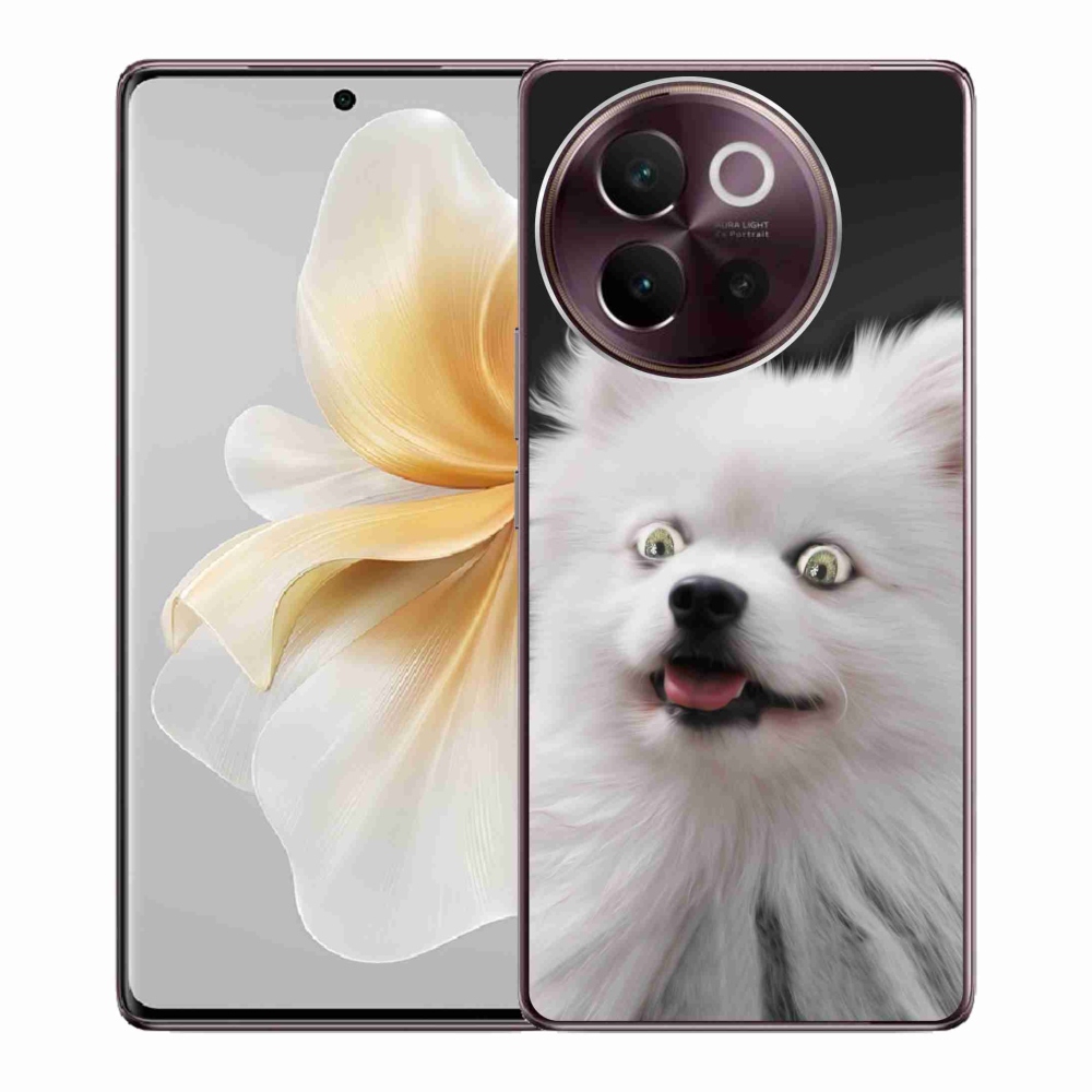 Gelový kryt mmCase na Vivo V40 Lite 5G - bílý špic