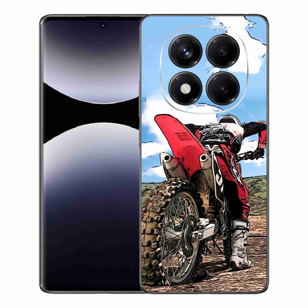 Gelový kryt mmCase na Xiaomi Redmi Note 14 Pro - moto