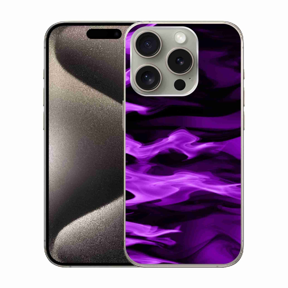 Gelový kryt mmCase na iPhone 15 Pro - abstraktní vzor 9