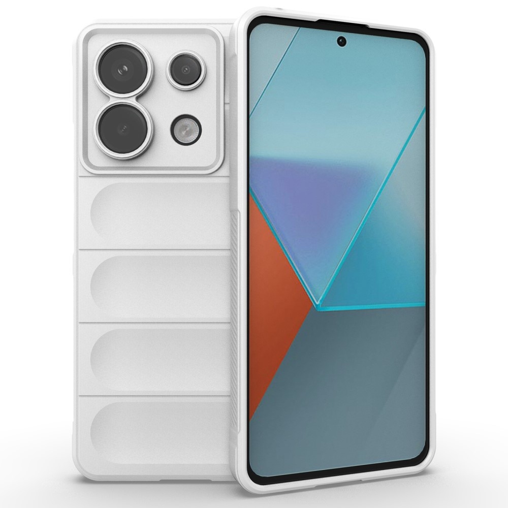 Rugg odolný gelový obal na Xiaomi Redmi Note 13 Pro 5G/Poco X6 5G - bílý